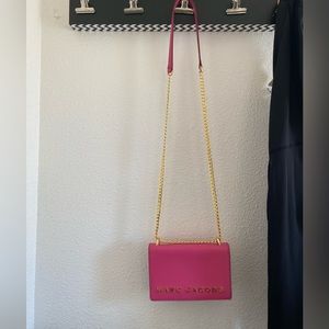 Pink Marc jacobs crossbody bag